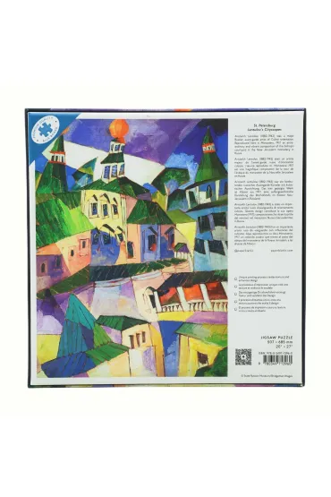 Puzzle 1000 PC St. Petersburg Lentulov`s Cityscapes Paperblanks