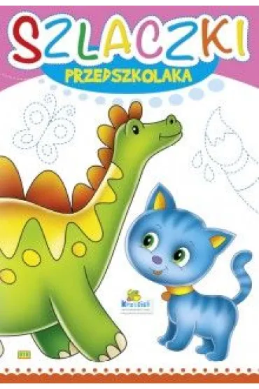 Kolorowanka Szlaczki przedszkolaka Dinozaur