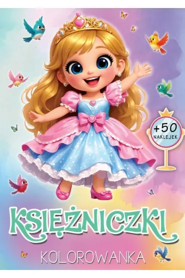 Ksi�niczki. Kolorowanka
