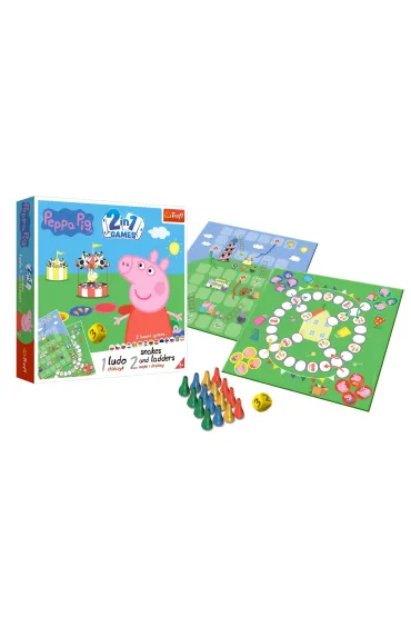 2w1 Chi�czyk, W�e i drabiny. �winka Peppa