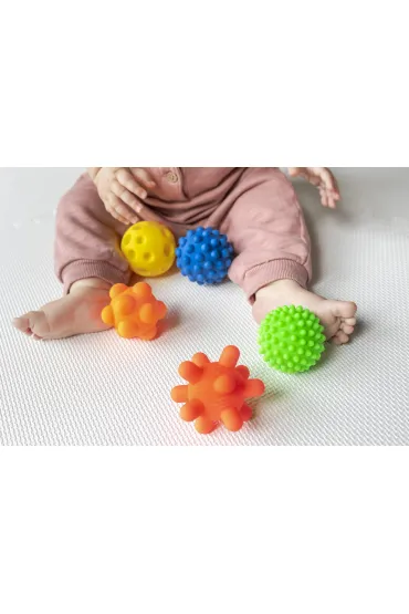 Sensorki Tullo Pi�ki sensoryczne 5 szt. bez dziurki