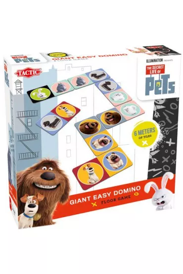 Domino Maxi. Sekretne �ycie Zwierzak�w Tactic - Tactic Games