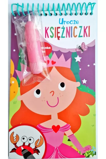 Urocze ksi�niczki. Kolorowanka wodna