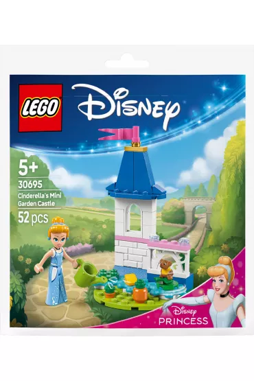 LEGO Disney Princess Miniaturowy zamek Kopciuszka z ogrodem 30695