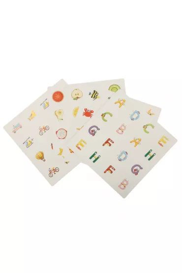 Gra planszowa memory montessori zestaw puzzle drewniane 4 karty