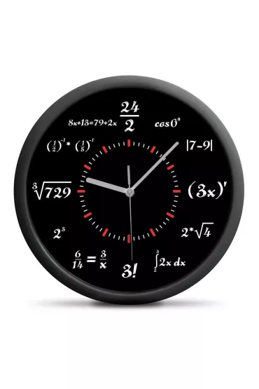 Zegar �cienny z dzia�aniami matematycznymi