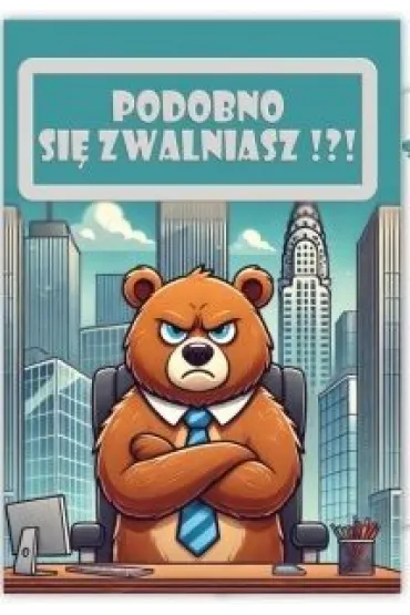 Trend Kartka okoliczno�ciowa Podobno si� zwalniasz !?!