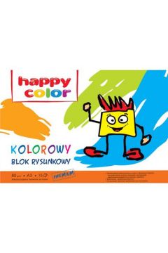 Happy Color Blok rysunkowy A3 kolorowy