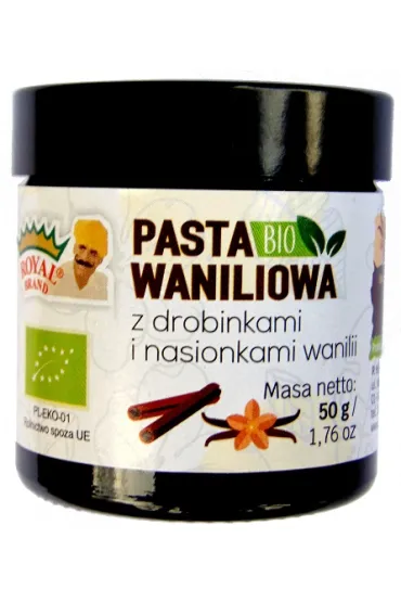 Royal Brand Pasta waniliowa 50 g Bio
