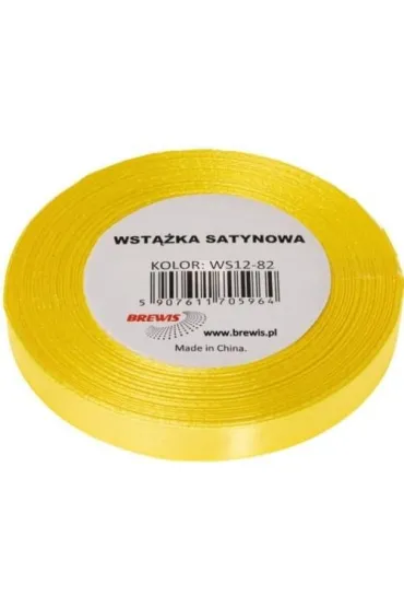 Brewis Wst��ka satynowa kanarkowy 38mmx32m