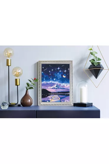Twoje Hobby Malowanie po numerach - Gwia�dzista noc nad Fujiyama 40x50cm