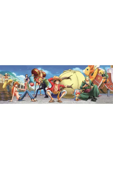 Puzzle 1000 el. Panorama Compact - One Piece Clementoni