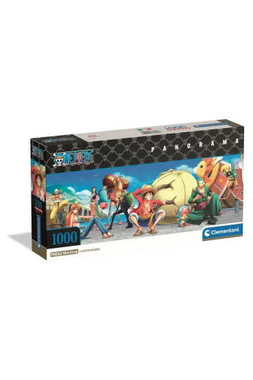 Puzzle 1000 el. Panorama Compact - One Piece Clementoni