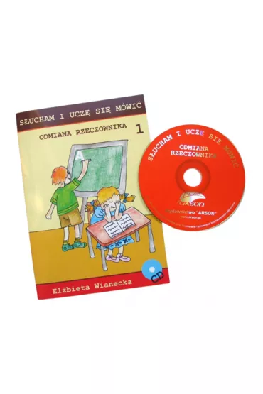 Odmiana rzeczownika. Sucham i ucz si mwi. Cz 1 + CD - Elbieta Wianecka