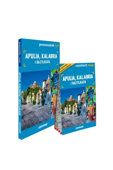 Apulia, Kalabria.. light: przewodnik + mapa w.2025 - Tomasz Duda