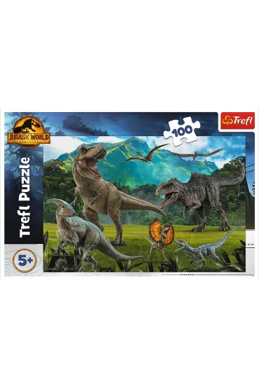 Puzzle 100 el. Park Jurajski Trefl