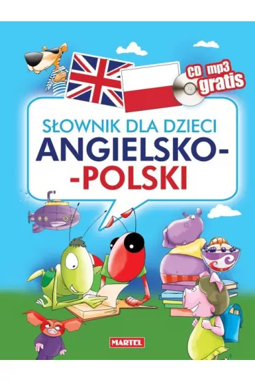 S�ownik dla dzieci angielsko-polski z p�yt� CD mp3 - Katarzyna Sendecka