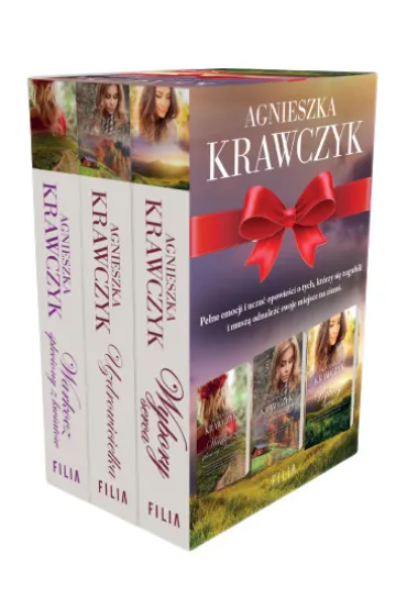 Pakiet Le�ne Ustronie. Tomy 1-3: Warkocz spleciony z kwiat�w, Uzdrowicielka, Wybory serca - Agnieszka Krawczyk