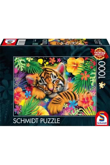 Puzzle 1000 Tygrysi�tko Schmidt