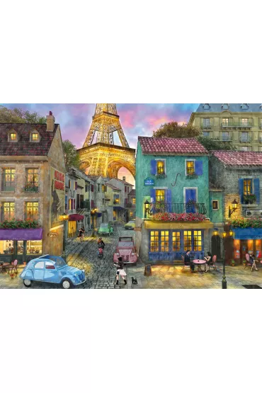 Puzzle 1000 el. PQ Ulice Pary�a Francja Schmidt