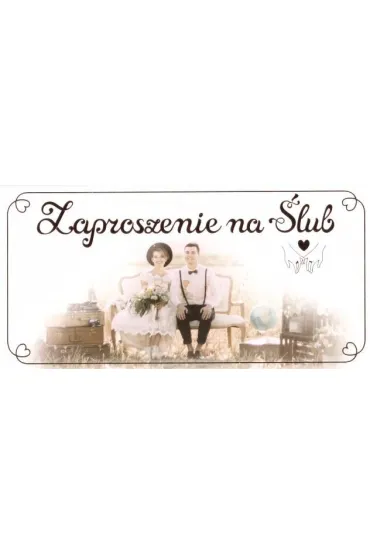 AbCard Zaproszenie �lub Z109 10 szt.