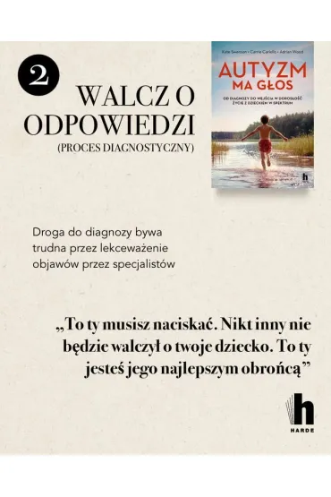 Autyzm ma g�os. Od diagnozy do wej�cia w doros�o�� - �ycie z dzieckiem w spektrum - Adrian  Wood, Carrie  Cariello, Kate  Swenson