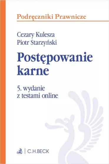 Post�powanie karne z testami online - Cezary Kulesza, Piotr Starzy�ski