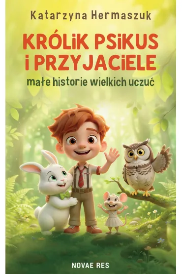 eBook Kr�lik Psikus i przyjaciele - ma�e historie wielkich uczu� mobi epub - Katarzyna  Hermaszuk