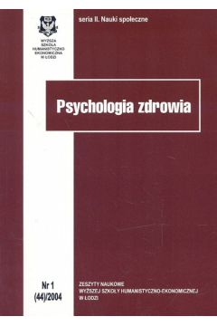 Psychologia zdrowia - Ogi�ska-Bulik Nina (red.) - Nina Ogi�ska-Bulik