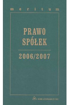 Meritum Prawo sp�ek  2006/2007 -
