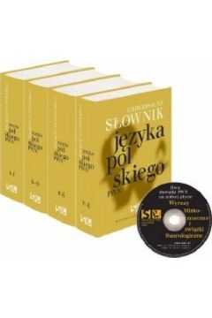 Uniwersalny s�ownik j�zyka polskiego t.1-4 +CD - Dubisz Stanis�aw (red.) - Stanis�aw Dubisz