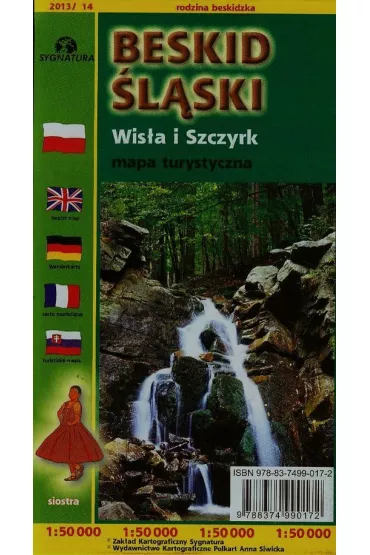 Beskid �l�ski. Wis�a i Szczyrk mapa