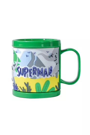 Be-Happy Gifts Kubek dla dziecka - Superman 3D