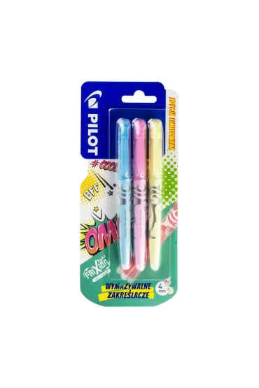 Zakre�lacz wymazywalny Frixion light soft Pilot blister 3 kolory