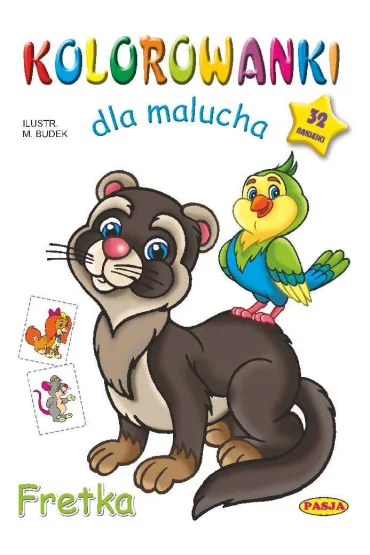 Fretka. Kolorowanki dla malucha - Mariola Budek
