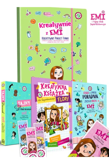Emi i Tajny Klub Superdziewczyn: Kreatywna Teczka Superdziewczyny - Agnieszka Mielech