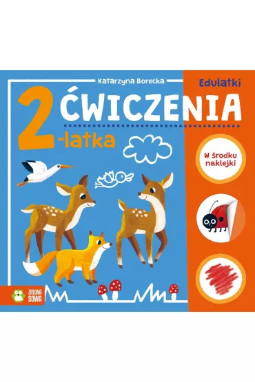 KSIAZECZKA EDUK 190X200 CWICZENIA 2-LAT NAK Z
