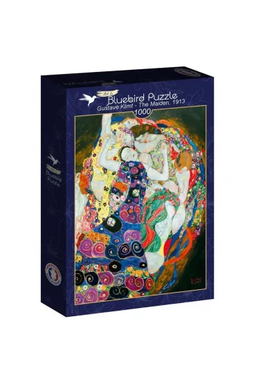 Puzzle 1000 el. Dziewice, Gustave Klimt 1913 Bluebird Puzzle