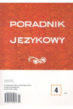 Poradnik j�zykowy 4/2006 - Halina Satkiewicz