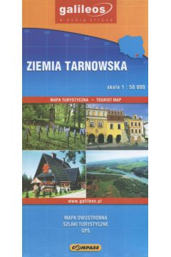 Ziemia Tarnowska Mapa turystyczna 1: 50 000