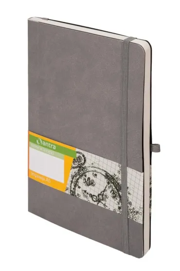 Antra Notes A5 Impresja szary kropki 192 kartki