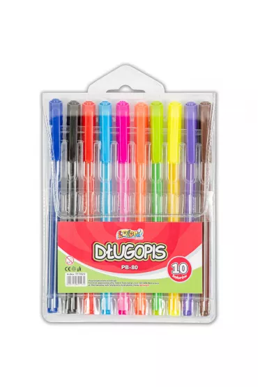 Penmate D�ugopis PB-80 10 kolor�w
