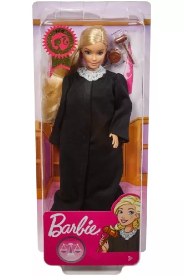 Lalka Barbie Kariera S�dzia MATTEL FXP42