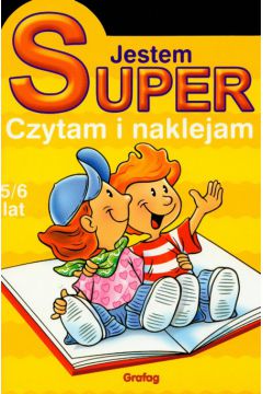 Jestem super Czytam i naklejam