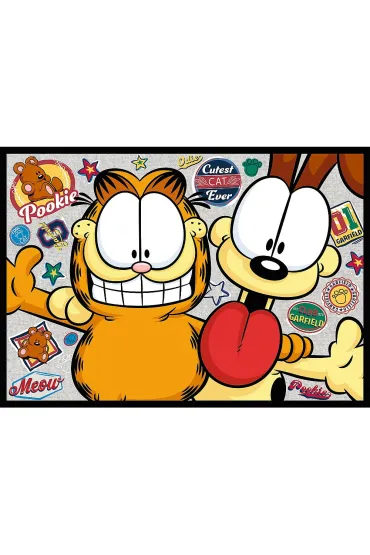 Puzzle 4x250 el. Garfield nie lubi poniedzia�k�w Trefl