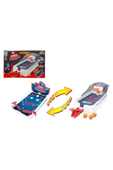 Gra zr�czno�ciowa stolowa 2w1 pinball i koszyk�wka Swede