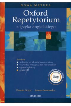 Oxford Repetytorium z j�zyka angielskiego - Sosnowska Joanna, Gryca Danuta - Danuta Gryca, Joanna Sosnowska
