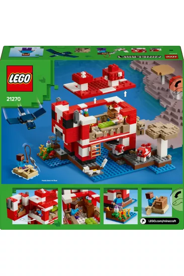LEGO Minecraft Dom grzybowej krowy 21270