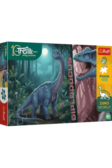 Puzzle 100 Inspired By Dino World TREFL