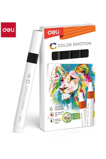 Deli Marker akrylowy black